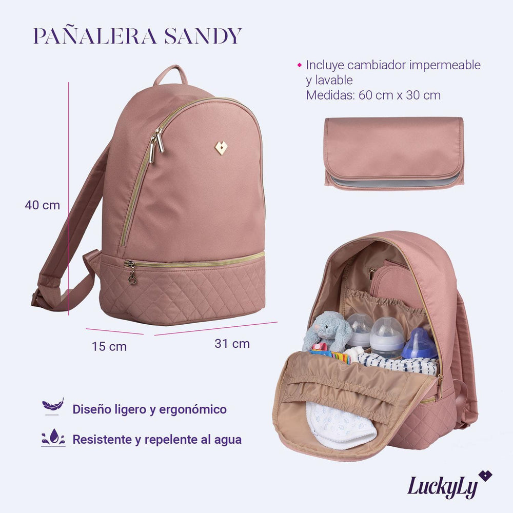 Mochila Pañalera Sandy