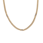 Collar tipo Cadena Kary - Oro