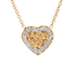Collar Corazón Frida - Oro