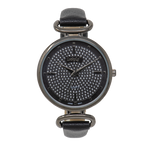 Reloj Aly - Negro con Plata Metálico
