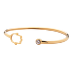 Pulsera Mano de Fátima Kali - Oro