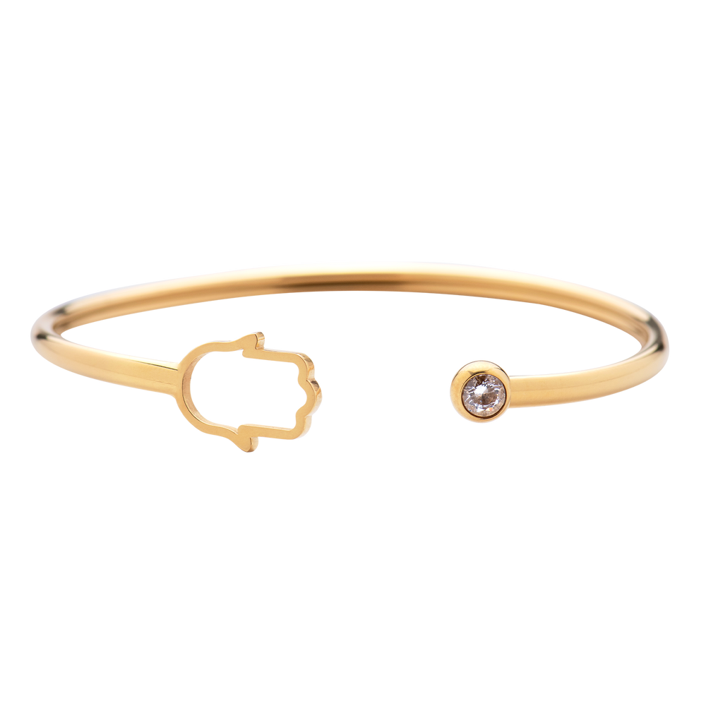 Pulsera Mano de Fátima Kali - Oro