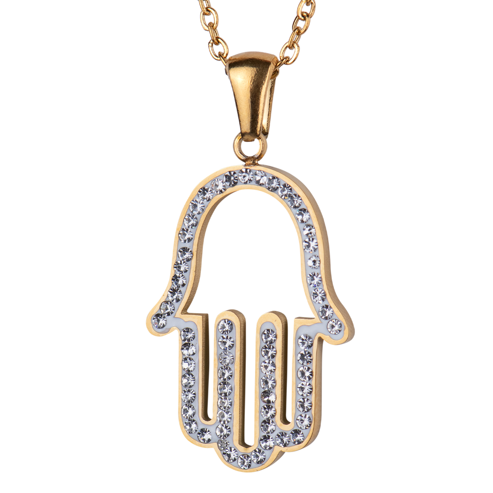 Collar Hamsa - Oro