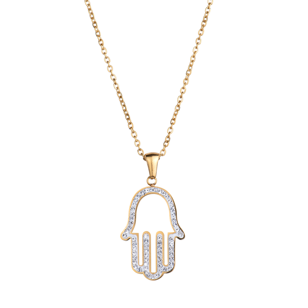 Collar Hamsa - Oro