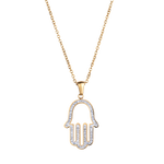 Collar Hamsa - Oro