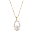 Collar Hamsa - Oro