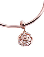 Charm de Flor Daisy - Oro Rosa