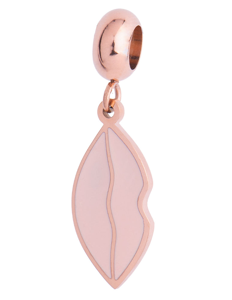 Charm de Beso Lips - Oro Rosa