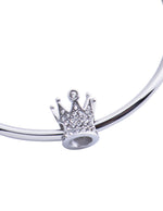 Charm de Corona Crown - Plata