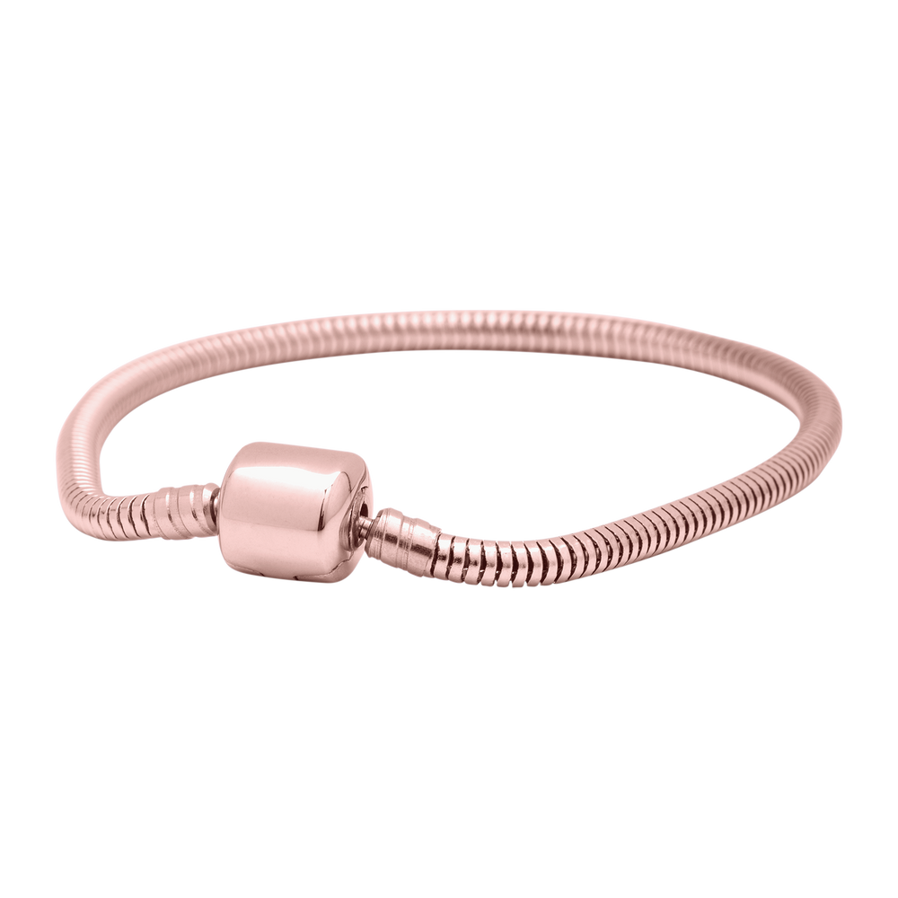 Pulsera para Charms Nuria – Oro Rosa