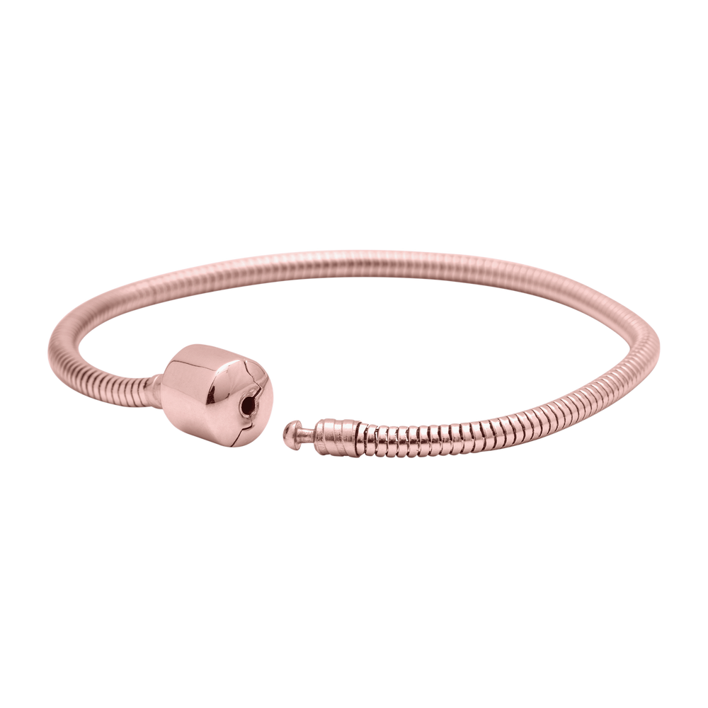 Pulsera para Charms Nuria – Oro Rosa