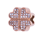 Charm de Trébol Clover - Oro Rosa