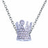 Charm de Corona Crown - Plata