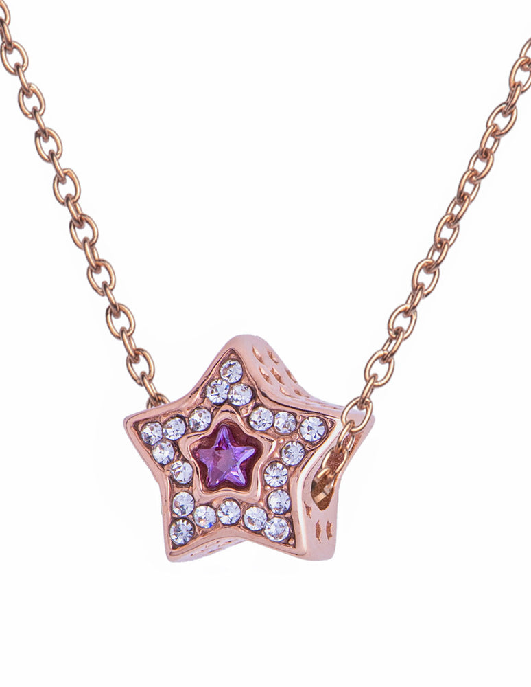 Charm de Estrella Twinkle - Oro Rosa