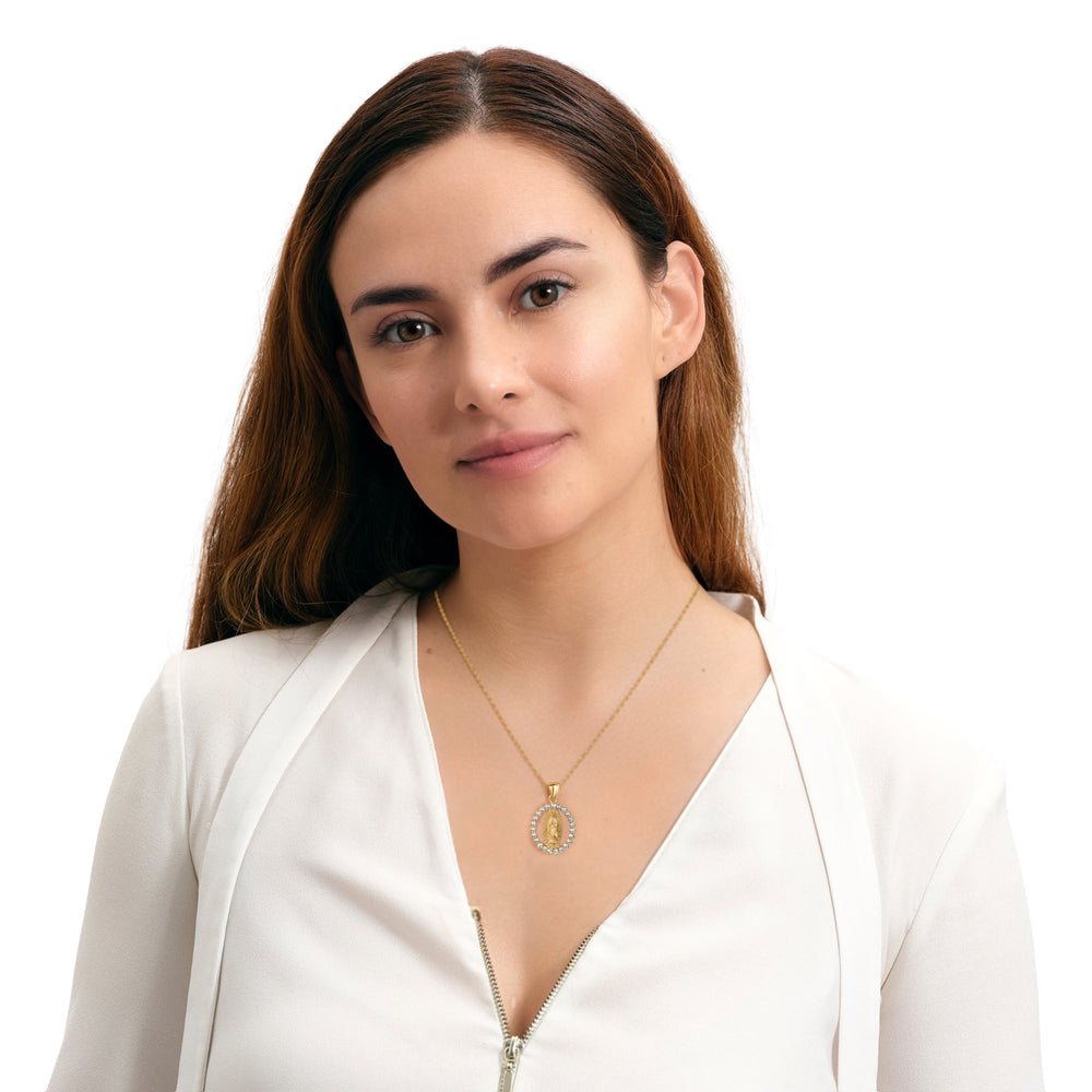 Collar Virgen de Guadalupe Olia