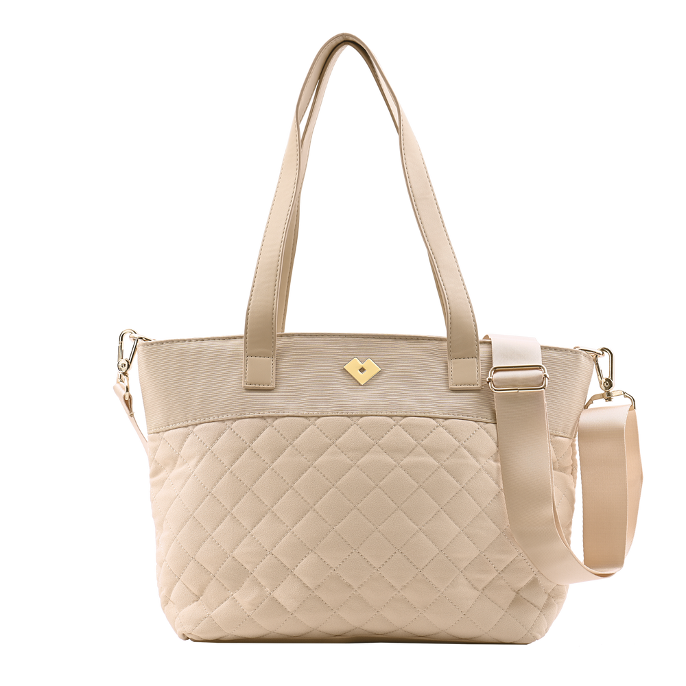 Bolsa Tote Nika - Beige