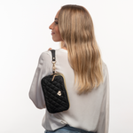 Bolsa de Mano tipo Clutch Gaby - Negro