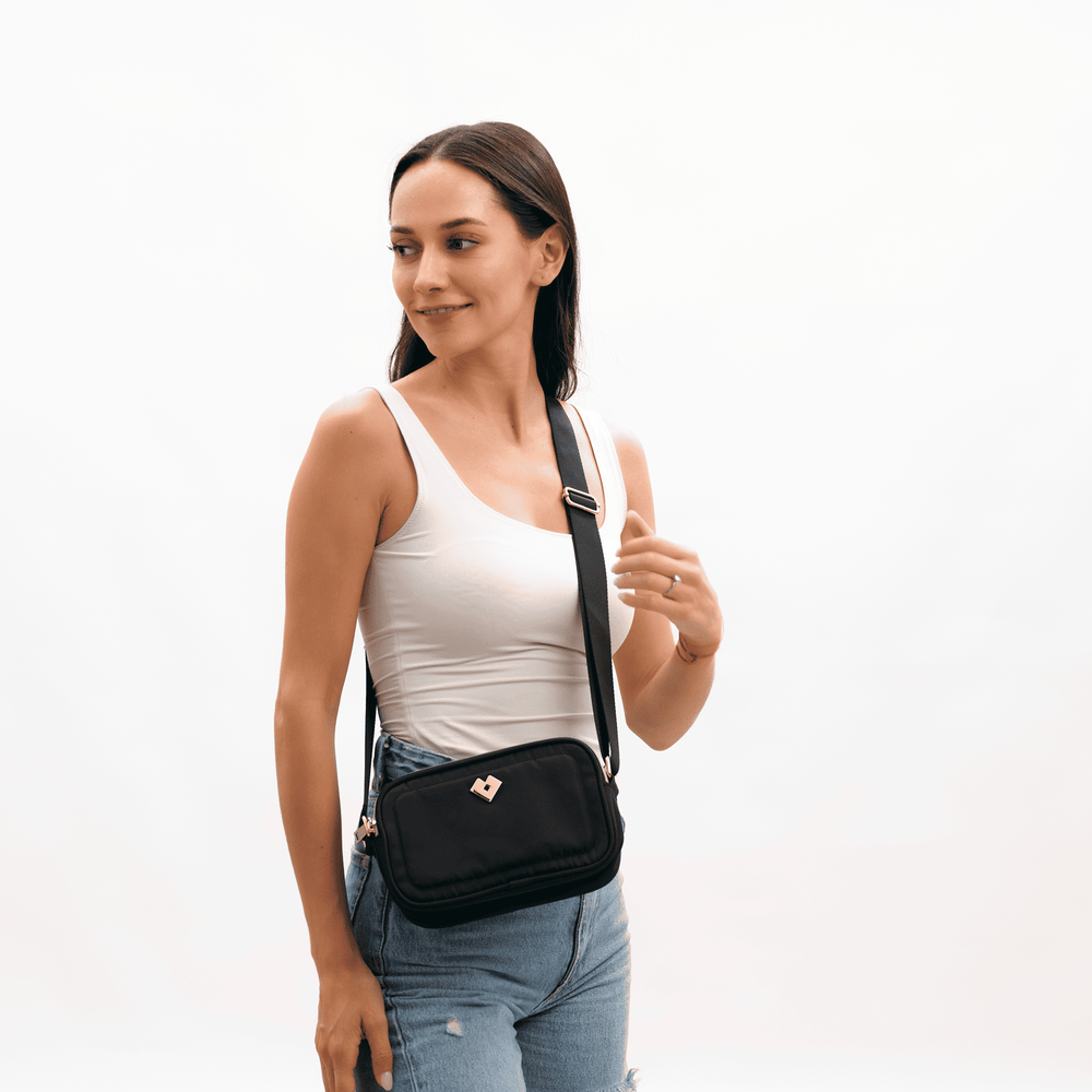 Bolsa Crossbody Nubia - Negro