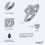 Anillo de Compromiso Amira - Blanco 7