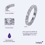 Anillo de Promesa Iria Plata - 7
