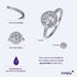 Anillo de Compromiso Nima Plata - 9