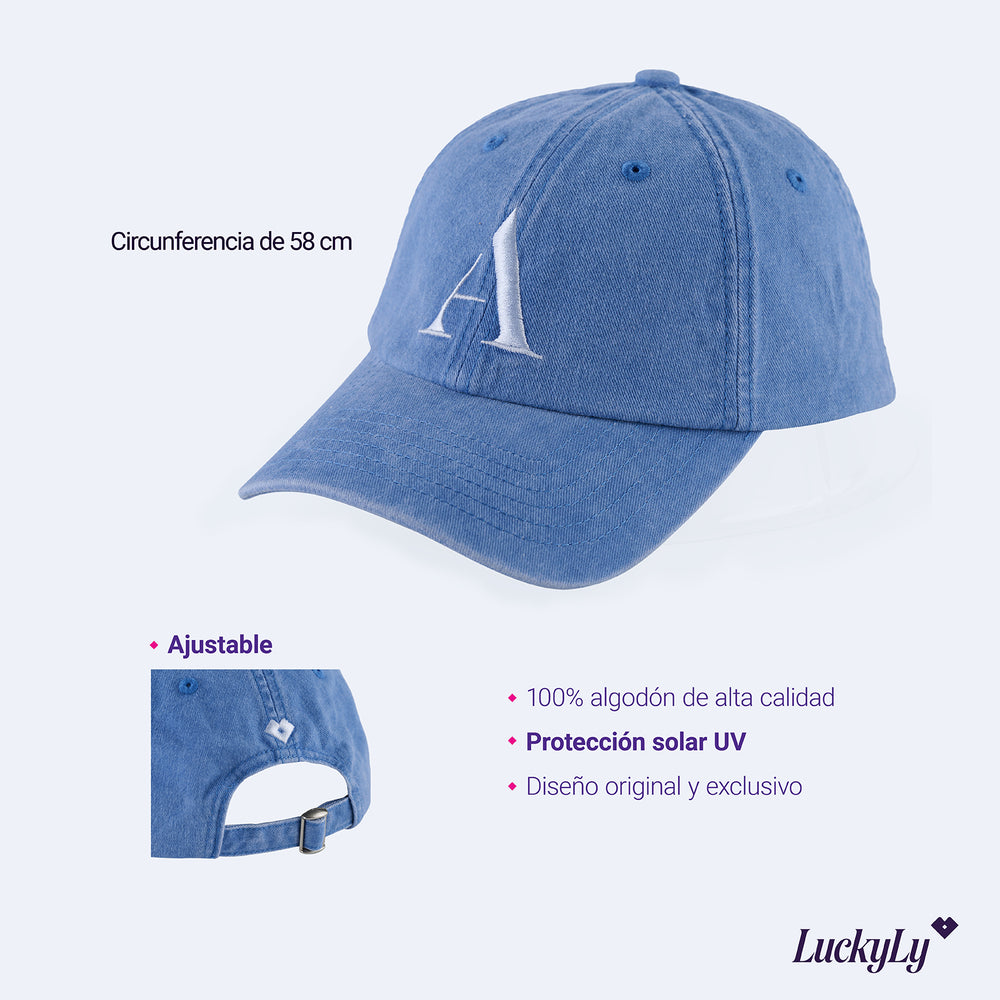 Gorra de Iniciales Milly - Letra U