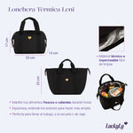 Lonchera Térmica Leni - Negro