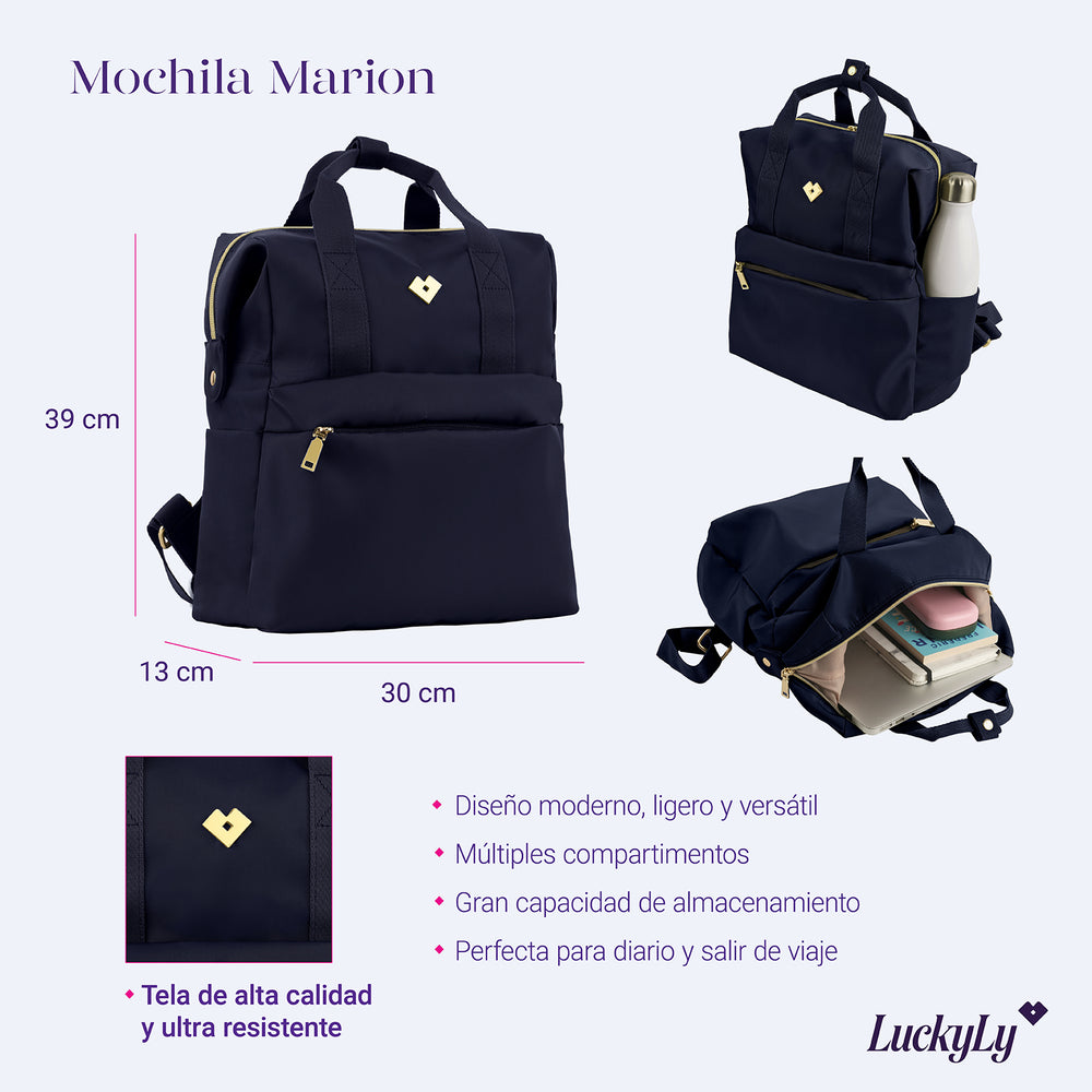 Mochila Marion - Azul Marino