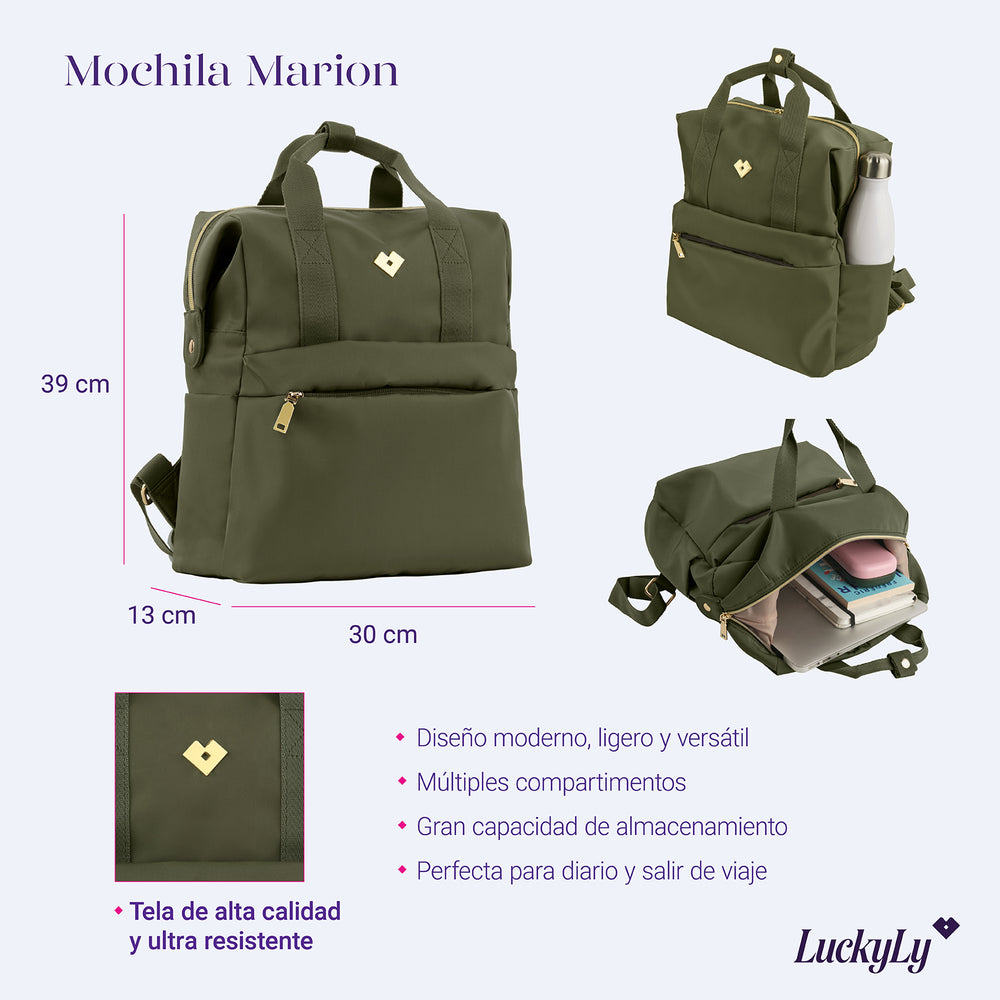 Mochila Marion - Verde Militar