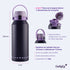Termo de Acero Inoxidable Liza - Morado