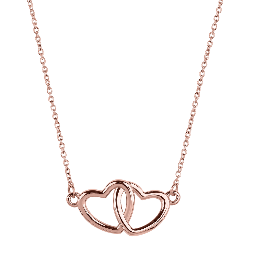 Collar Corazón Elsie - Oro Rosa