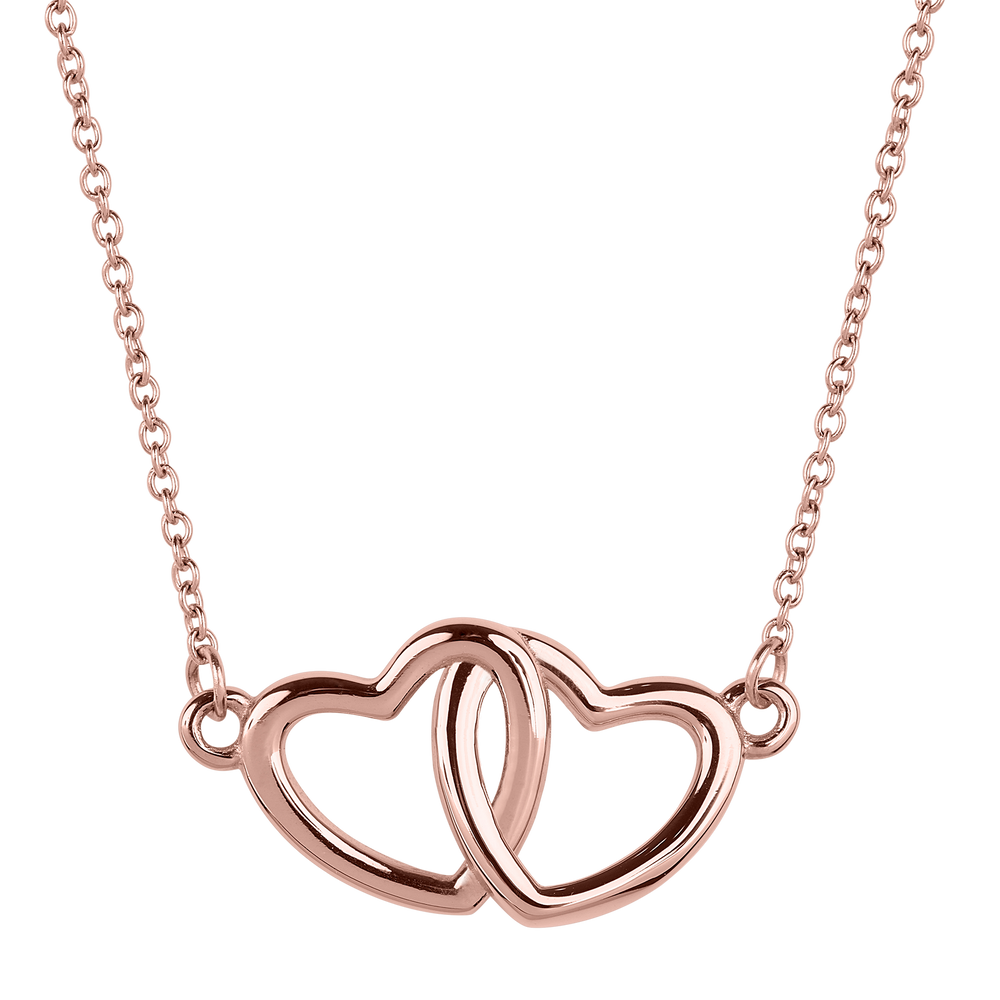 Collar Corazón Elsie - Oro Rosa