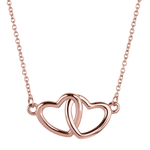 Collar Corazón Elsie - Oro Rosa