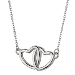 Collar Corazón Elsie - Plata