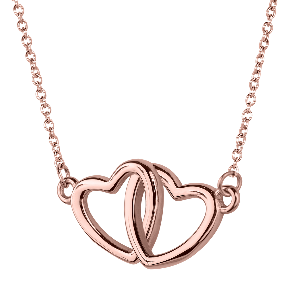 Collar Corazón Elsie - Oro Rosa