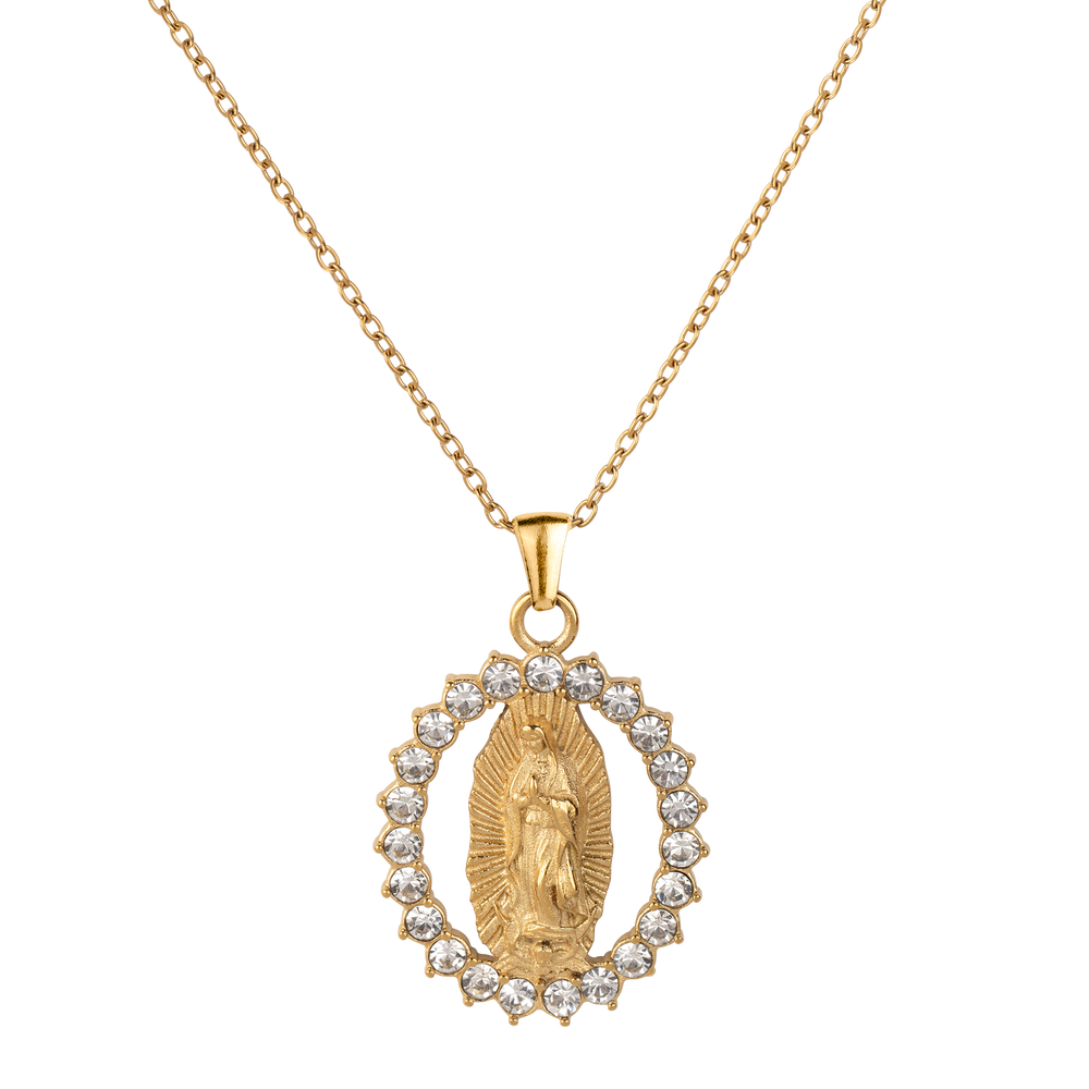 Collar Virgen de Guadalupe Olia