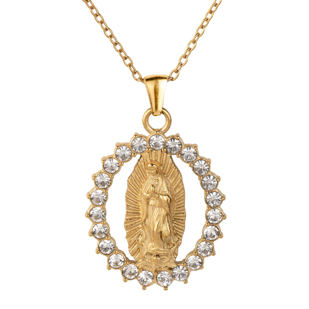 Collar Virgen de Guadalupe Olia
