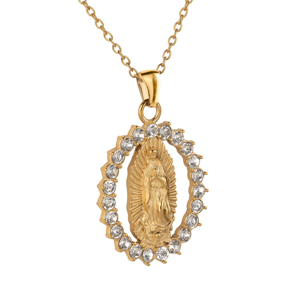 Collar Virgen de Guadalupe Olia