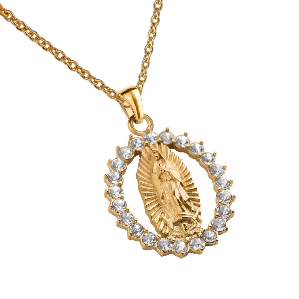 Collar Virgen de Guadalupe Olia