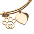 Pulsera Huella de Gato - Oro