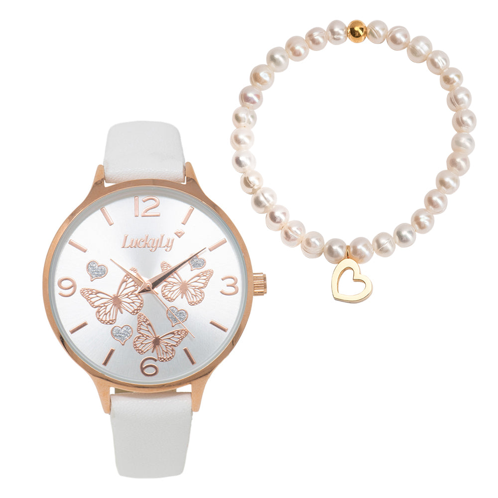 Set Reloj Ruthy y Pulsera Grace