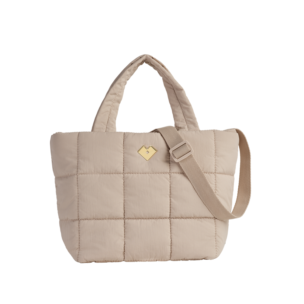 Bolsa Acolchada Amara - Beige