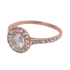 Anillo de Compromiso Nima Oro Rosa - 9