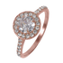 Anillo de Compromiso Nima Oro Rosa - 9