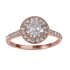 Anillo de Compromiso Nima Oro Rosa - 9