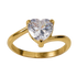 Anillo de Corazón Aida - Oro 9
