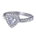 Anillo de Compromiso Amira - Blanco 7