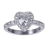 Anillo de Compromiso Amira - Blanco 7