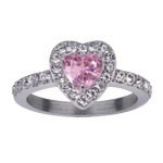 Anillo de Compromiso Amira - Rosa 8