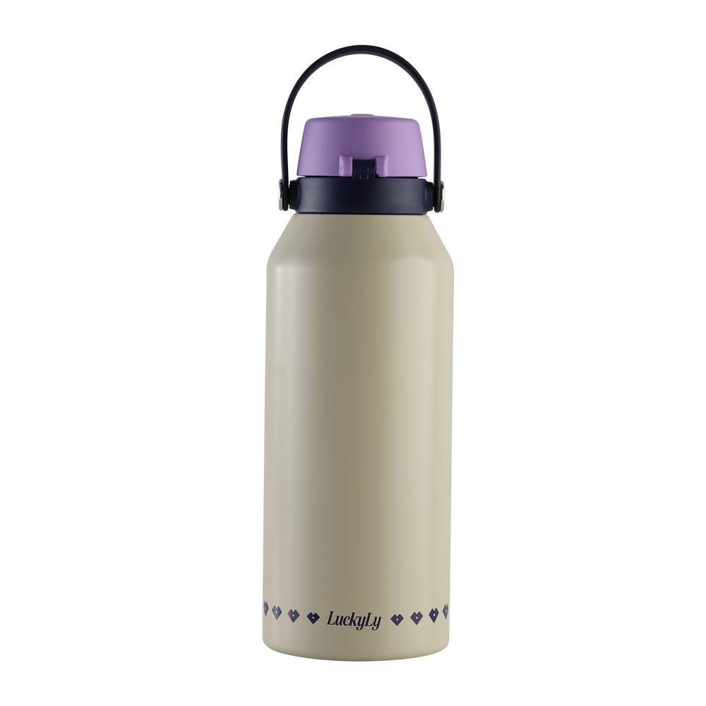 Termo de Acero Inoxidable Liza - Beige